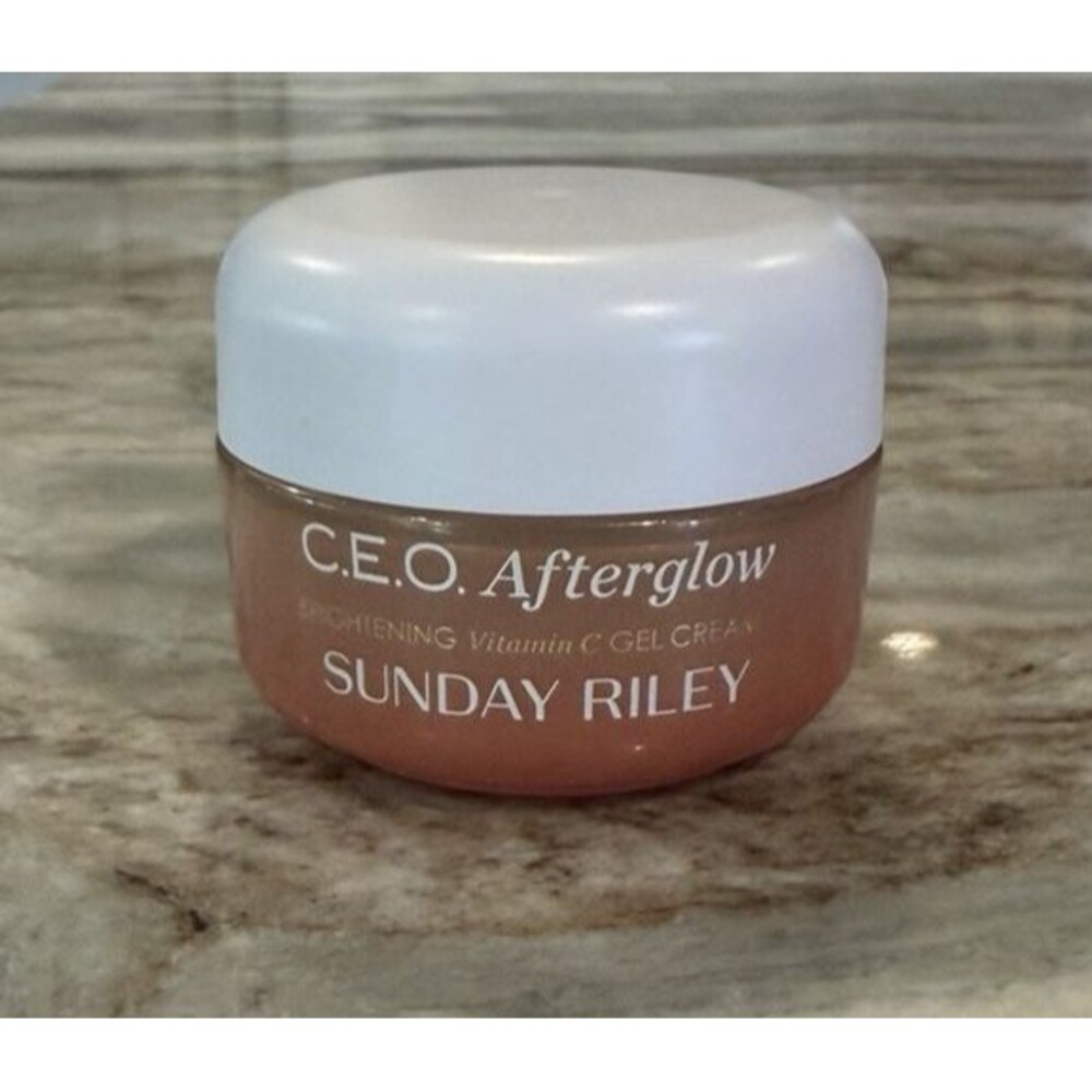 Sunday Riley CEO Cream Afterglow Brightening Vitamin C Gel Cream 1 oz 30g Mini